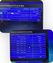 Cargar imagen en el visor de la galería, F 150 hp Yamaha ECU 63P-33 63P-8591A-33-00 F8T 94371 four stroke 2006 994 hours - superseded number 63P-30 through 63P-38