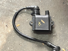 Load image into Gallery viewer, 50 40 hp Tohatsu Nissan IGNITION COIL #1 12” cord 3Z5064690 1542 PLUG CAP 3H6069990 two stroke 2002-2018