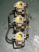 Cargar imagen en el visor de la galería, sold july2026—-70 hp Johnson Evinrude 313355 d2 d1 CARBURETOR w linkages, choke solenoid & plunger TWO STROKE oem 0393546 039