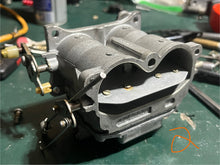 Load image into Gallery viewer, 150 hp Johnson Evinrude CARBURETOR SET 0389990 389991 389992 Two Stroke 1979 body# 324955, LINK PIN THROTTLE ARM 0387378, LIN
