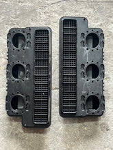 Cargar imagen en el visor de la galería, 250 225 hp Yamaha 76 degree INTAKE AIR SILENCER SET 61A-14440-03-00 (label) 61A-14440-00-00 two stroke 1992-1996