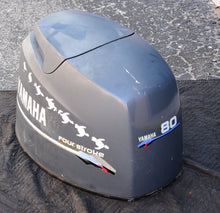 Load image into Gallery viewer, F 80 100 HP Yamaha Top Cowl, engine cover hood, 67G-42610-00-4D, f100 carb, Four stroke - not efi