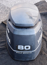 Load image into Gallery viewer, F 80 100 HP Yamaha Top Cowl, engine cover hood, 67G-42610-00-4D, f100 carb, Four stroke - not efi