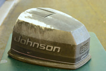 Cargar imagen en el visor de la galería, 90 115 hp Johnson engine cover 0433704 433704 v4 engine cover hood, 1981 OMC 88 Special top cowl 0433362 433362 Two Stroke