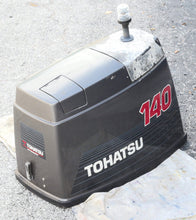 Cargar imagen en el visor de la galería, 140 115 hp Tohatsu Nissan Engine Cover 3C7S675102 top cowl, two stroke