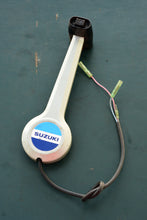 Cargar imagen en el visor de la galería, Suzuki side mount control handle w good trim switch 1970s-80s