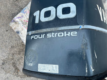 Cargar imagen en el visor de la galería, f 100 hp Yamaha top cowl 67F-42610-10-4D engine cover cowling Four Stroke 80 100 hp (engine hood) - Unit 2