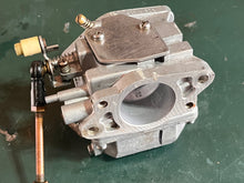 Load image into Gallery viewer, 40 hp Nissan Tohatsu CARBURETOR SET upper 3C8032002 3C8032001 center 3C8032070 3C8032072 bottom 3C8032100 3C8032102 Two Stroke 2002
