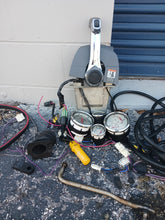 Charger l'image dans la galerie, E tec top mount binnacle control, key,harness, rpm, fuel, volt, trim, multifunctional
