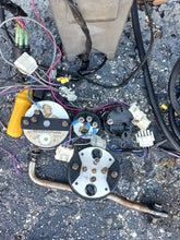 Charger l'image dans la galerie, E tec top mount binnacle control, key,harness, rpm, fuel, volt, trim, multifunctional

