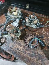 Charger l'image dans la galerie, 40, 50 yamaha three cylinder two stroke parts carb, head, stator, starter, oil tank
