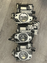 Load image into Gallery viewer, 90 hp Yamaha CARBURETOR SET 6H1-14301-30-00 14302 14303 TWO STROKE 2004-2009 superseded 6H1-31
