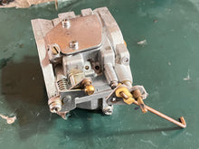 Load image into Gallery viewer, 40 hp Nissan Tohatsu CARBURETOR SET upper 3C8032002 3C8032001 center 3C8032070 3C8032072 bottom 3C8032100 3C8032102 Two Stroke 2002
