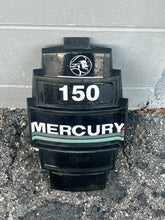 Load image into Gallery viewer, 150 175 200 hp Mercury ENGINE COVER 2151-7620A4 clamshell TOP COWLING two stroke v6 BLACK MAX 175 200 hp 2150-7619A 5
