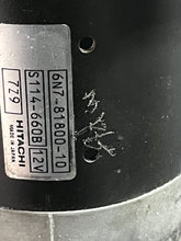 Load image into Gallery viewer, sold ebay mar2026—-115 hp Yamaha 6N7-81800-10-00 STARTING MOTOR ASSY two stroke 115 150 200 hp 1999-2006

