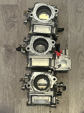 Load image into Gallery viewer, 90 hp Yamaha CARBURETOR SET 6H1-14301-30-00 14302 14303 TWO STROKE 2004-2009 superseded 6H1-31
