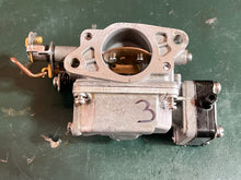 Load image into Gallery viewer, 40 hp Nissan Tohatsu CARBURETOR SET upper 3C8032002 3C8032001 center 3C8032070 3C8032072 bottom 3C8032100 3C8032102 Two Stroke 2002
