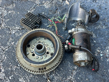 Charger l'image dans la galerie, f 9.9 hp Yamaha ELECTRIC START CONVERSION PARTS bundle four stroke 6G8-85550-01-00 ROTOR flywheel, 6G8-85550-11-00, 6G8-81960
