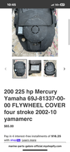 Cargar imagen en el visor de la galería, LOCAL PICK UP ONLY - f 225 200 hp Yamaha 69J-42610-00-8D TOP COWLING Engine Cover four stroke ‘02-10 (two available) - NO SHI
