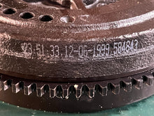 Cargar imagen en el visor de la galería, 90 115 hp Johnson 0584843 FLYWHEEL Assy with nut &amp; woodruff key two stroke OIS 1996-2004 nla
