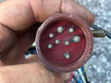 Load image into Gallery viewer, 140 120 125 hp Evinrude ENGINE CABLE ASSY 0583284 &amp; trim terminals junction box two stroke v4 looper 1988-1990
