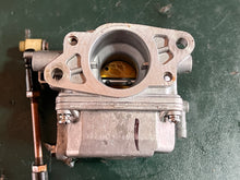 Load image into Gallery viewer, 40 hp Nissan Tohatsu CARBURETOR SET upper 3C8032002 3C8032001 center 3C8032070 3C8032072 bottom 3C8032100 3C8032102 Two Stroke 2002
