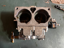 Load image into Gallery viewer, 225 200 hp Mercury CARBURETOR SET WMH-47 3311-818639A12 818639A13 818639A14 two stroke 3.0 liter CLEAN - NEED NEW BOWL GASKET
