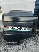 Load image into Gallery viewer, 150 175 200 hp Mercury ENGINE COVER 2151-7620A4 clamshell TOP COWLING two stroke v6 BLACK MAX 175 200 hp 2150-7619A 5
