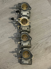 Load image into Gallery viewer, 115 hp Mercury WME 11 CARBURETOR SET 3301-9532A12 9532A13 9532A14 9532A15 two stroke 4 Cylinder 1988-1993 3301-9532
