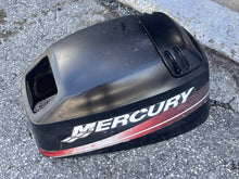 Cargar imagen en el visor de la galería, 50 hp Mercury TOP COWLING 825239T11 825239T12 two stroke 3 cylinder 1997-1998
