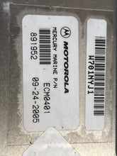 Charger l'image dans la galerie, 40 hp Mercury ECM Control Unit 891952 ecm0401, 2005 Four Cyinder EFI
