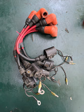 Load image into Gallery viewer, 6 - 150 200 225 250 hp Yamaha 61A-85570-00-00 IGNITION COIL two stroke OX66 6E3-82370-20-00 PLUG CAP oem
