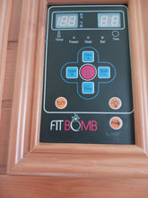 Load image into Gallery viewer, Infrared sauna Fit Bomb made by LuxSauna w owners manual
