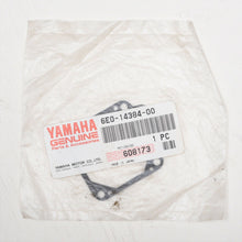 Load image into Gallery viewer, 4 5 hp Yamaha 6e0-14384-00 gasket, float chamber - air cleaner carburetor, repair
