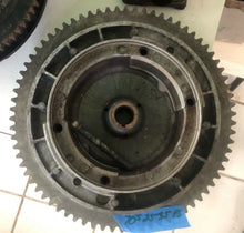Load image into Gallery viewer, OMC Johnson Evinrude flywheel 2535e5, 1970s, 58105-d2, 9.5" diameter
