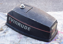 Load image into Gallery viewer, 48 HP Evinrude Cowling SPL, OMC Johnson, with light, engine cover, top cowl, lid
