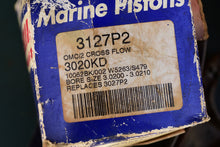 Load image into Gallery viewer, OMC Pistons (2) 3027P2, Wiseco Marine 3020KD, bore 3.0200-3.0210, 25, 28, 30 and 35 hp 2 cylinder two stroke johnson evinrude

