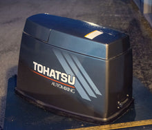 Cargar imagen en el visor de la galería, 115 140 hp Tohatsu Nissan 3C7S675102 MOTOR COVER UPPER, two stroke engine cover
