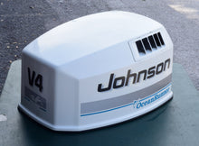 Load image into Gallery viewer, 115 90 hp Johnson Ocean Pro top cowl 0435094 two stroke - missing latch

