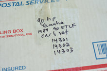 Charger l'image dans la galerie, sold ebay JULY 3rd-------90 hp yamaha 90etlf carb set #2, 6H1-14301 6H1-14302 6H1-14303, two stroke
