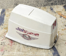 Cargar imagen en el visor de la galería, 70 hp Johnson 0435729 ENGINE COVER ASSEMBLY, 60 hp, 1993 two stroke, custom USA decals
