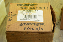 Charger l'image dans la galerie, 75 90 hp Mercury OEM Starter Motor 50-66015t1 three cylinder
