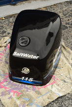 Load image into Gallery viewer, 115 90 hp Mercury Optimax 880778T03 TOP COWL fiberglass engine cover, two stroke 1.5L DFI 2005 (current number 898436T01)
