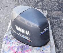 Cargar imagen en el visor de la galería, F 50 40 hp Yamaha engine cover 64J-42610-00-4D TOP COWLING ASSY four stroke 4 cylinder
