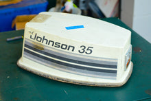Load image into Gallery viewer, 35 30 hp Johnson Evinrude 0397676 397676 ENGINE COVER, two stroke outboard cowl
