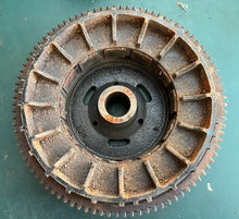 Load image into Gallery viewer, 90 75 60 50 40 50 hp Evinrude E-tec flywheel 0586765 350993, Johnson two stroke
