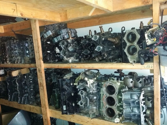 Powerheads, blocks and crankcases